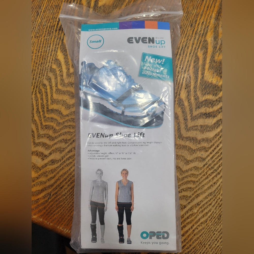 Evenup shoe lift - NEW - size small